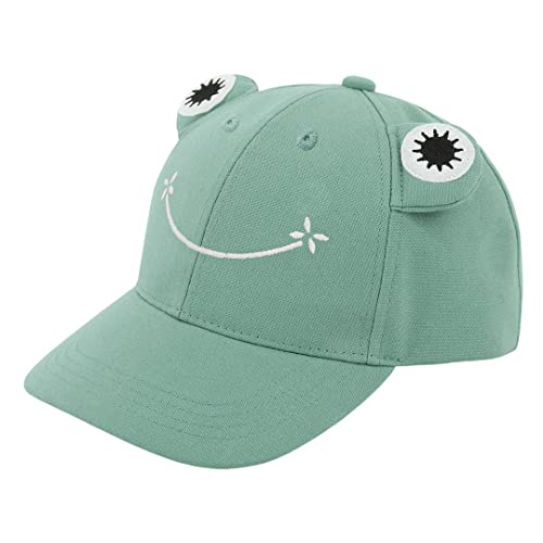 Naimo Niedliche Frosch Baseball Cap Damen Herren Baumwolle Baseballmütze Unisex Verstellbar Basecap Sommer Baseballkappe Sonnenhut von Naimo