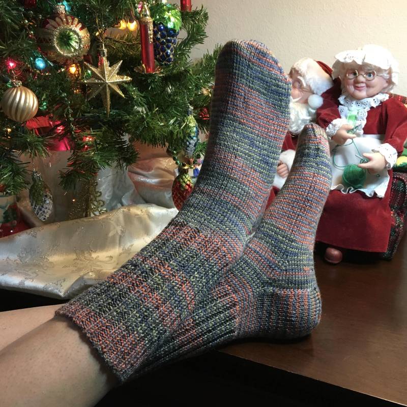 Warme Streifen Handgestrickte Waschbare Wollsocken Warme Streifen Handgestrickte Waschbare Wollsocken von NairaKnits