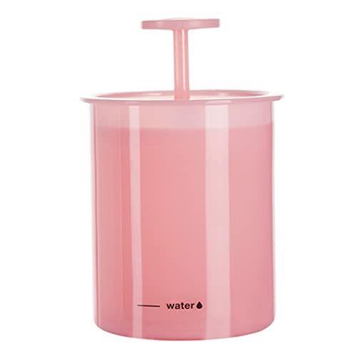 Reinigungsmittelschaumbecher, Gesichtsreiniger Foamer Make -up Wash Bubble Maker Reise Haushalts reichhaltiger Schaumhersteller Tasse Licht Rot rot von Naisicatar
