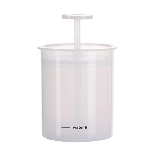 Reinigungsmittelschaumbecher, Gesichtsreiniger Foamer Make -up Wash Bubble Maker Reise Haushalts reichhaltiger Schaumhersteller Tasse Weiß von Naisicatar