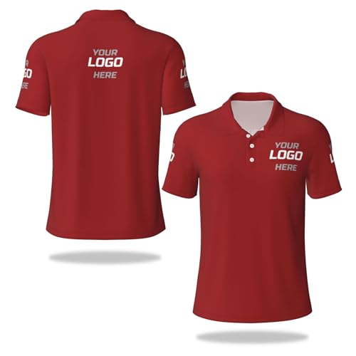 Naispanda Personalisierte Polo-Shirt für Männer Frauen Benutzerdefinierte Logo Golf-Shirts mit Logo Text Bild Personalisierte Arbeitskleidung Tshirt Maßgeschneiderte Arbeitskleidung Uniform S-4XL Naispanda Personalisierte Polo-Shirt für Männer Frauen Benutzerdefinierte Logo Golf-Shirts mit Logo Text Bild Personalisierte Arbeitskleidung Tshirt Maßgeschneiderte Arbeitskleidung Uniform S-4XL von Naispanda