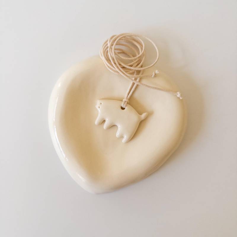 Chubby Cat Halskette von NaiveUA