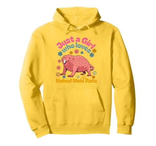 Nur EIN Mädchen, das Naked Mole Rat Lover Sand Puppy liebt Pullover Hoodie von Naked Mole Rat Sand Puppy