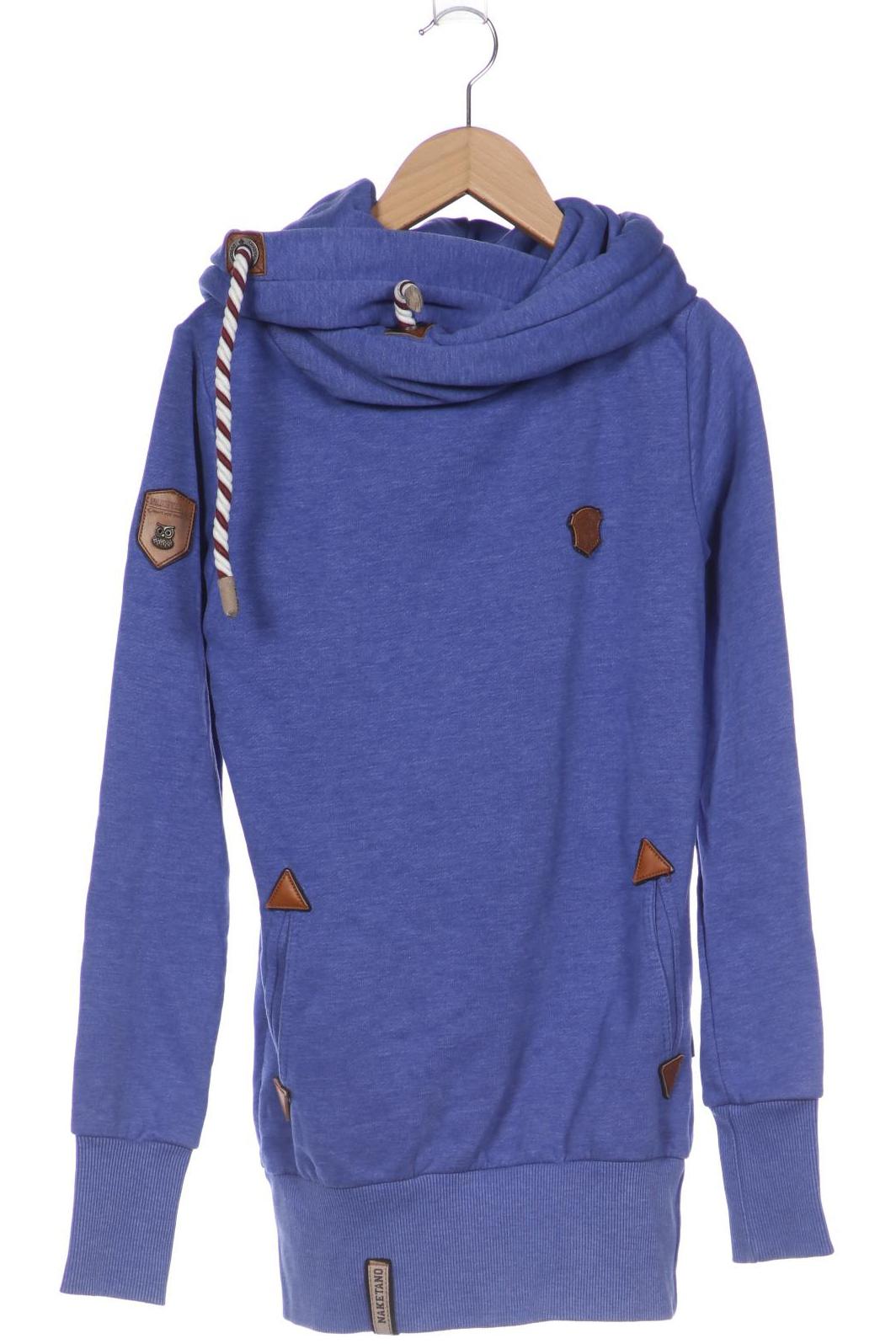 Naketano Damen Kapuzenpullover, blau von Naketano