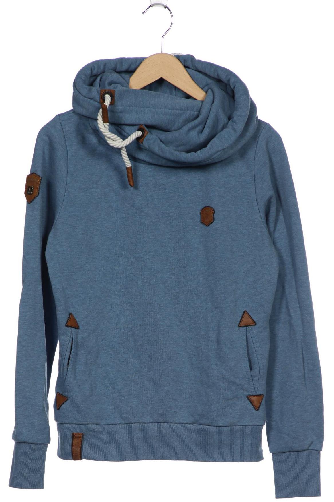 Naketano Damen Kapuzenpullover, blau von Naketano