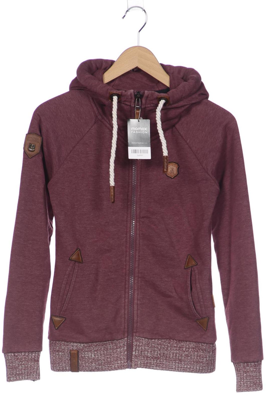 Naketano Damen Kapuzenpullover, bordeaux von Naketano