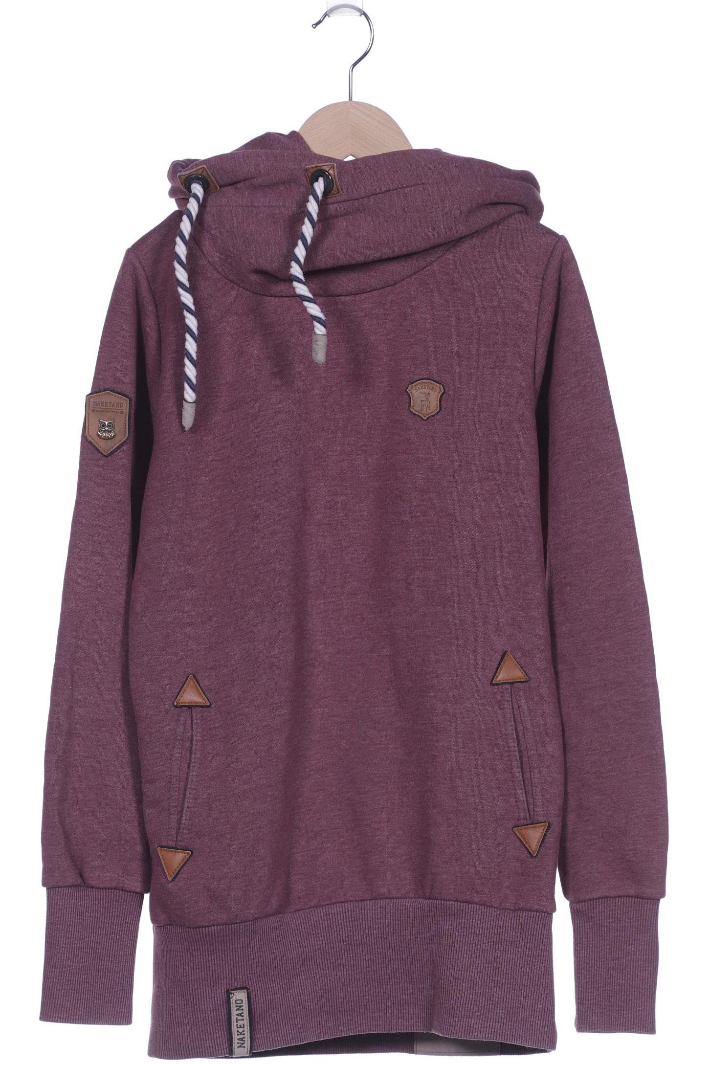 Naketano Damen Kapuzenpullover, bordeaux von Naketano