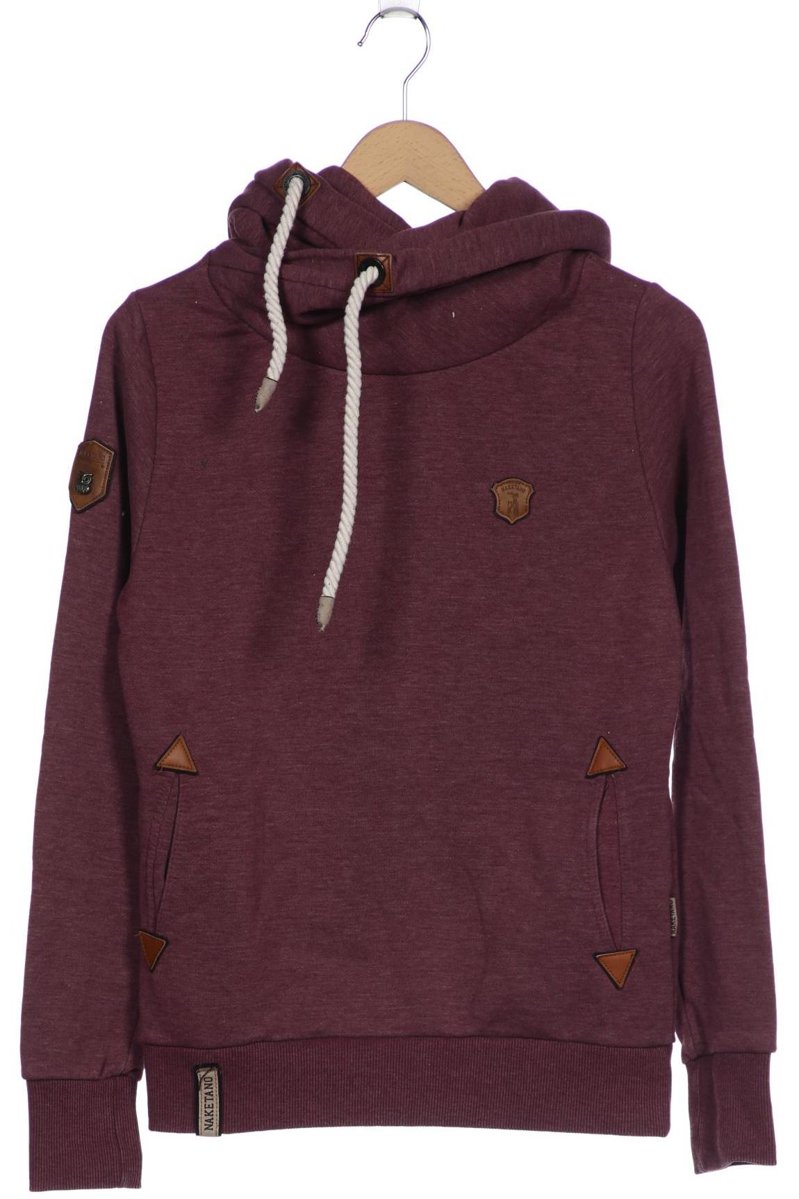 Naketano Damen Kapuzenpullover, bordeaux von Naketano