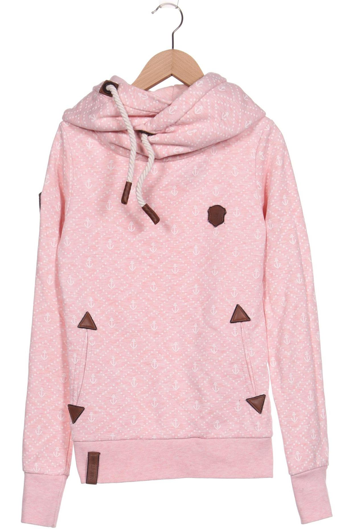 Naketano Damen Kapuzenpullover, pink von Naketano