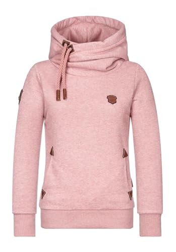 Naketano Darth Women Hoody Kapuzenpullover (DE/NL/SE/PL, Alphanumerisch, S, Regular, Regular, Pink Melange) von Naketano