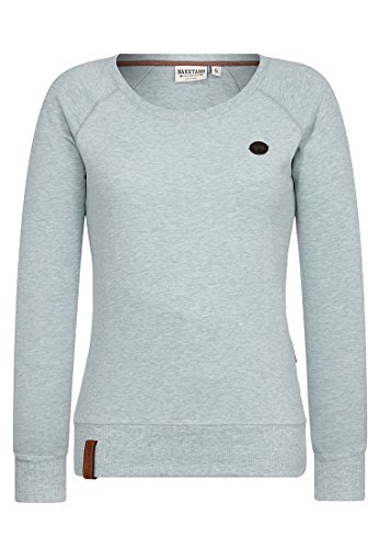 Naketano Female Sweatshirt Krokettenhorst, Nasty Mint Melange, Gr. L von Naketano