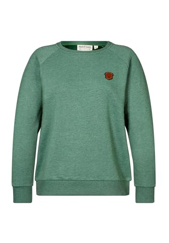 Naketano Female Sweatshirt Krokettenhorst, ine Green Melange, Gr. XXL von Naketano