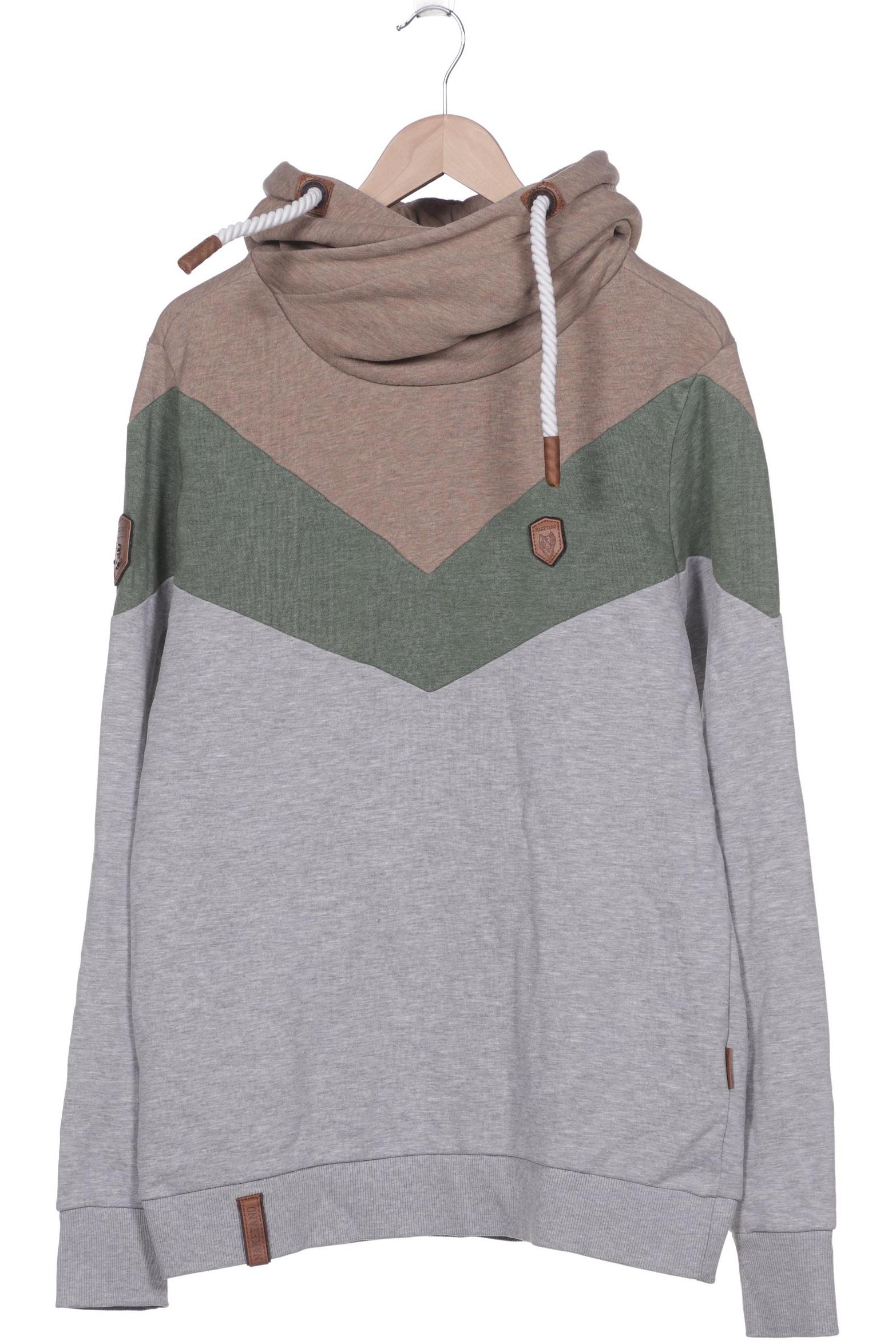 Naketano Herren Kapuzenpullover, grau, Gr. 52 von Naketano