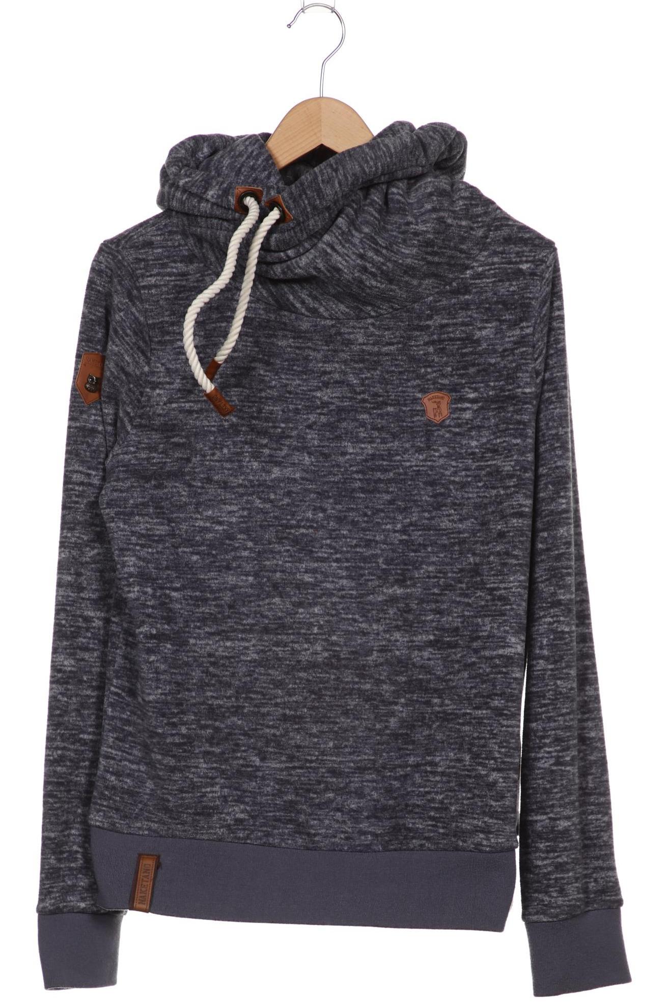 Naketano Herren Kapuzenpullover, grau, Gr. 54 von Naketano