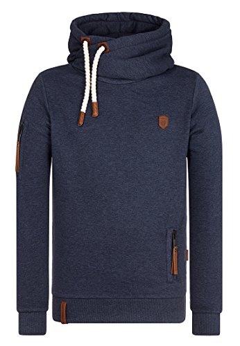 Naketano Herren Kapuzenpullover Pimp Hoodie-L-Weiss von Naketano