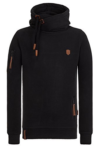 Naketano Herren Kapuzenpullover Pimp Hoodie-X-Large-Black von Naketano