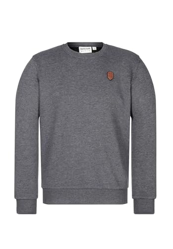 Naketano Herren Sweatshirt Rainerius, Farbe:Anthracite Melange, Größe:2XL von Naketano