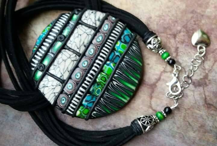 Handgefertigter Anhänger Aus Polymer Clay von NakitM