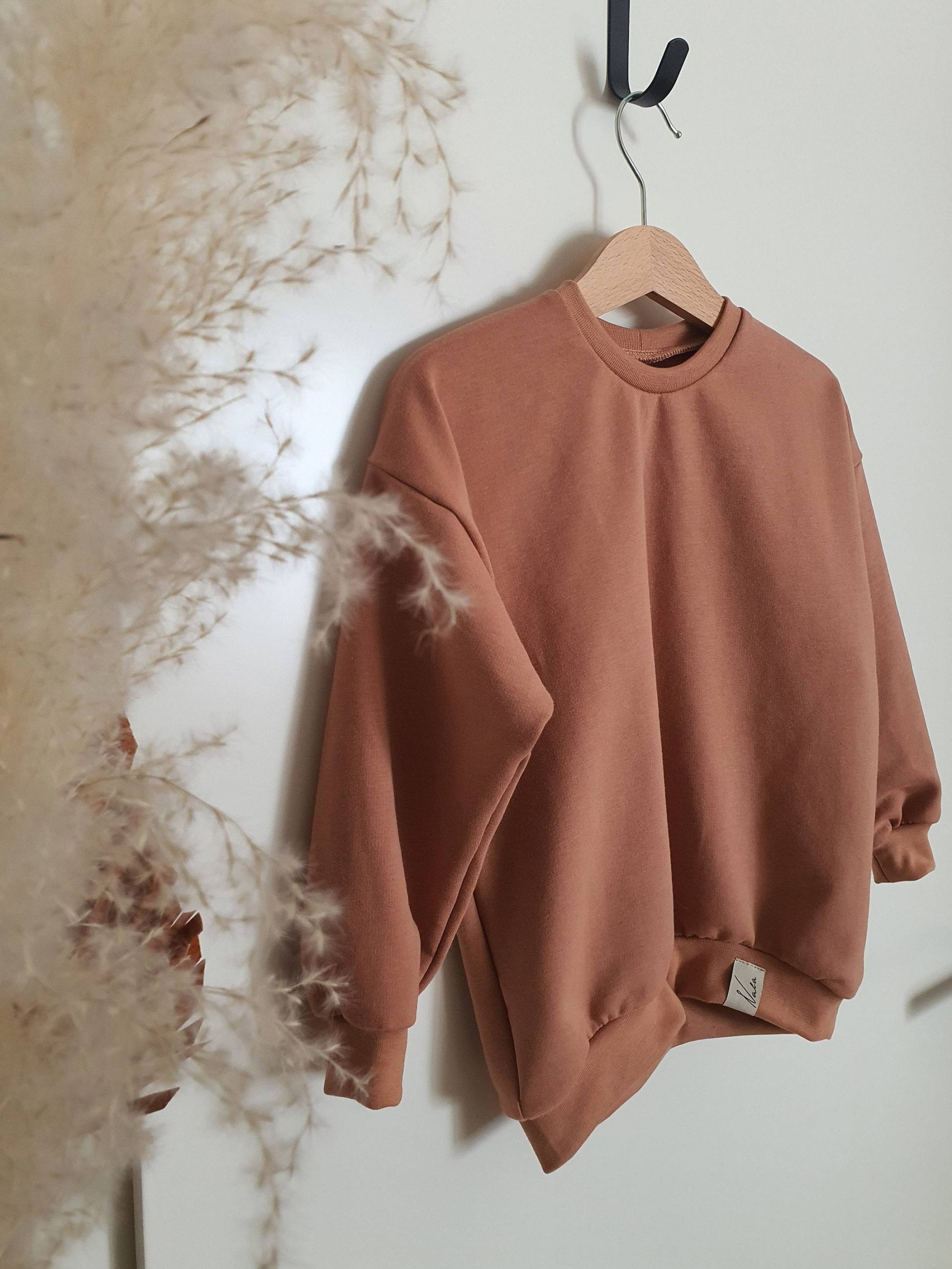 Oversized Sweater Aus French Terry Oder Frotteejersey Verschiedene Farben Oversized Sweater Aus French Terry Oder Frotteejersey Verschiedene Farben von NalaKiddo
