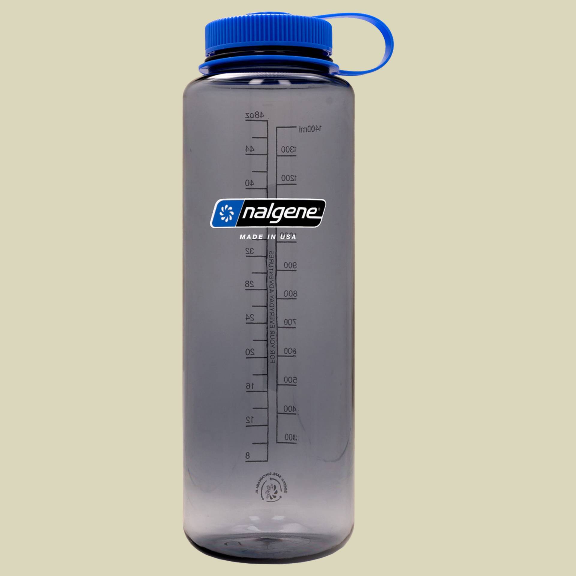 Nalgene Weithalsflasche WH Silo Sustain Volumen 1,5 Farbe grau Nalgene Weithalsflasche WH Silo Sustain Volumen 1,5 Farbe grau von Nalgene