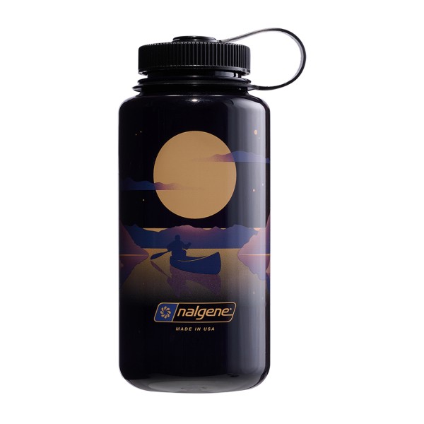 Nalgene - Sustain Weithals - Trinkflasche Gr 1 l schwarz von Nalgene