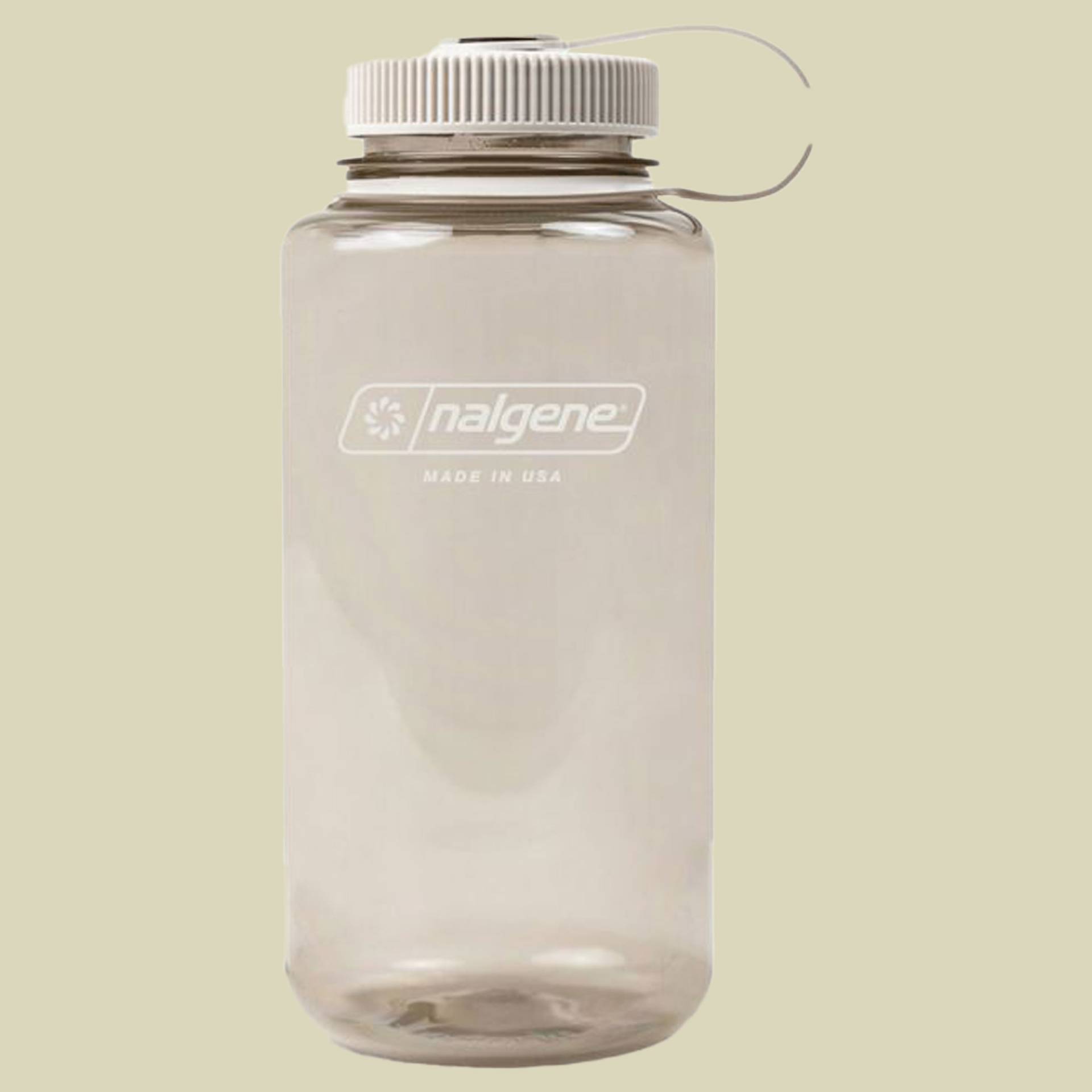 Nalgene Weithalsflasche WH Sustain beige 1000 - cotton von Nalgene