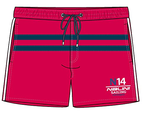 NALINI 03047310100C000.10 Art.NA11 06 Herren Swimming Boxers Rot 3XL von Nalini