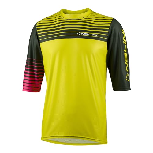 NALINI 03104501100C000.10 New Hill Herren T-Shirt GELBGRÜN L von Nalini