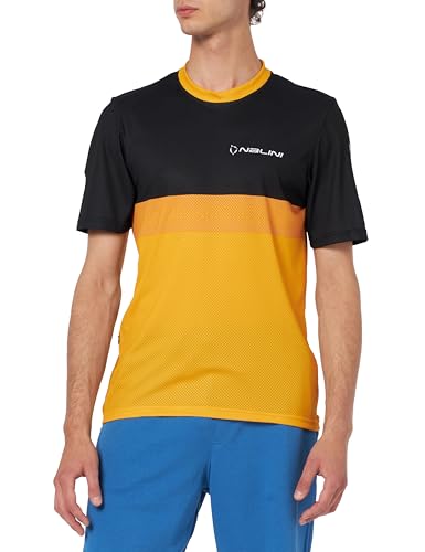 NALINI 03105901100C000.10 MTB Shirt Herren T-Shirt GELBES OCHER/SCHWARZ M von Nalini