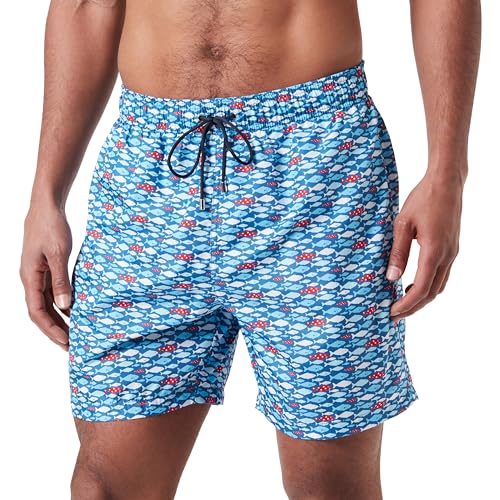 NALINI 03274010100C000.10 Art. N3 10 54 Herren Boxer Blau M von Nalini