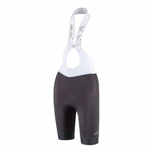 NALINI Women's BAS Lady Venture BIB Pants, SCHWARZER Pfeffer, M von Nalini