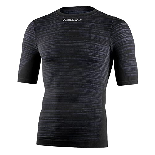 Nalini Herren Seamless Sweatshirt, Schwarz, M EU von NALINI