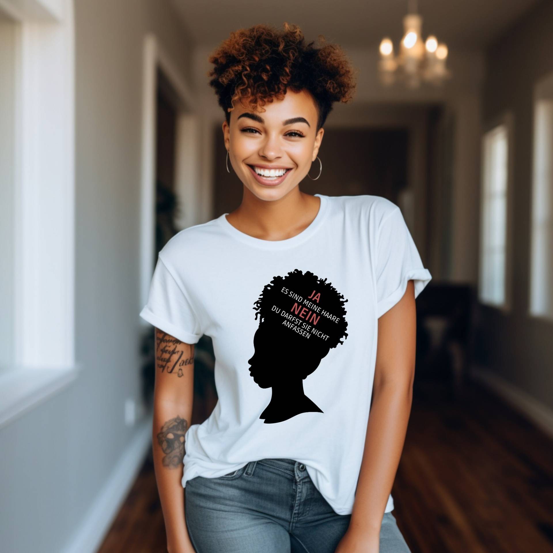 Bügelbild, Haare Nicht Anfassen von NamAvo