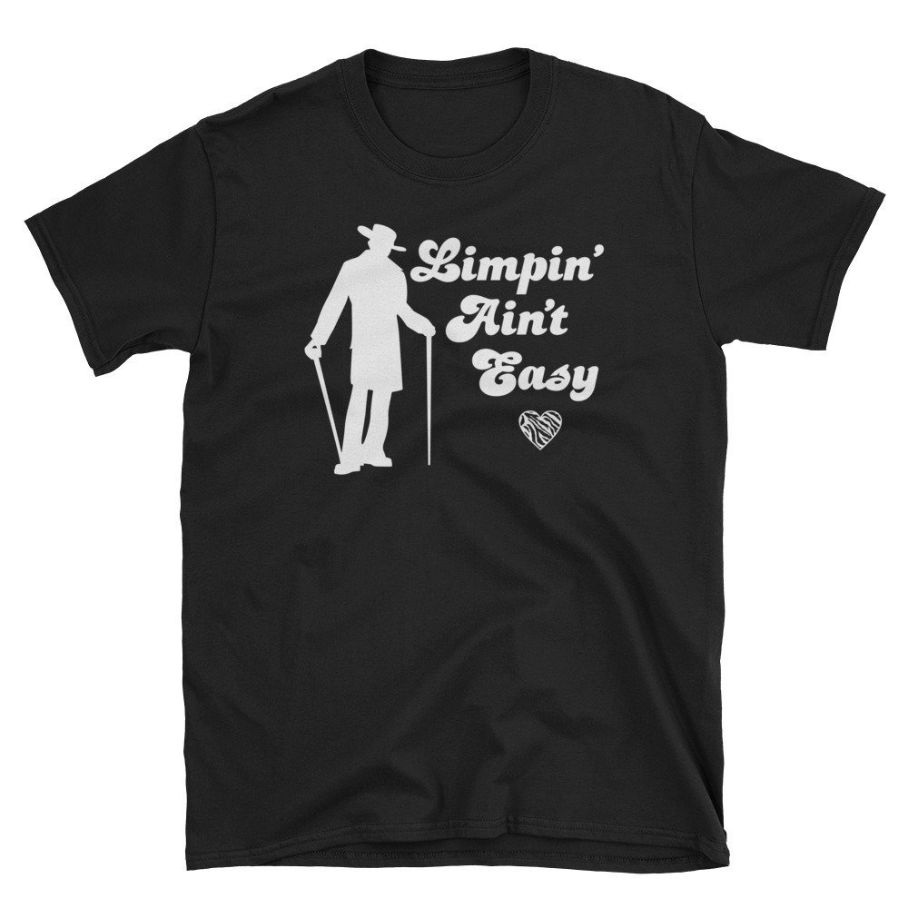 Limpin' Ain't Easy T-Shirt Eds Bewusstsein, Zebra Starker Krieger Limpin' Ain't Easy T-Shirt Eds Bewusstsein, Zebra Starker Krieger von NamasteMFG