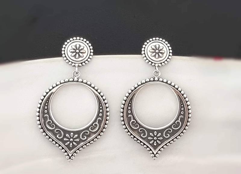 Ohrringe Silber 925, Ohrstecker, Oxidierte Sterling Ohrringe Silber 925, Ohrstecker, Oxidierte Sterling von NamasteSilber