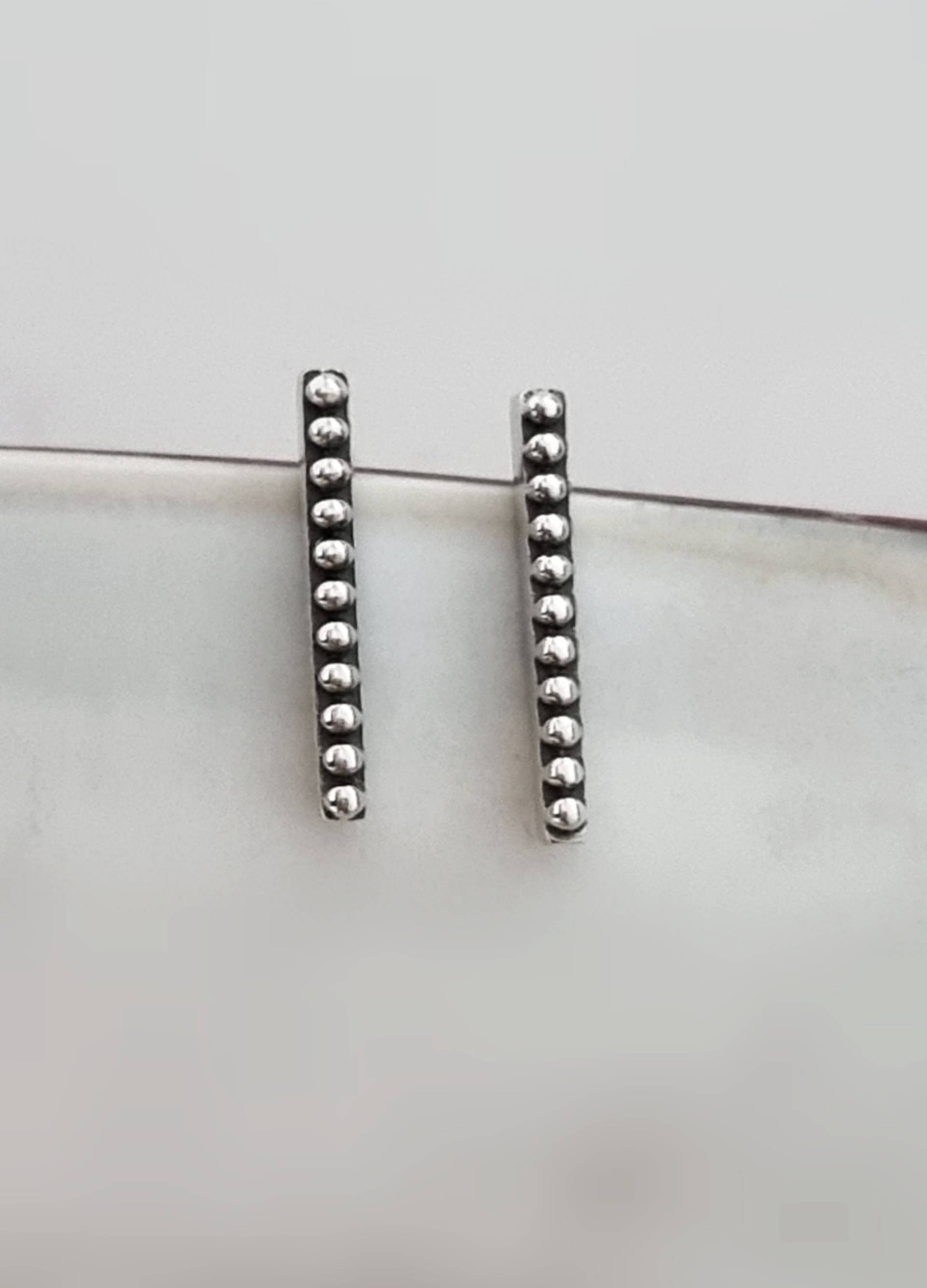 Ohrringe Silber 925, Ohrstecker Sterling von NamasteSilber