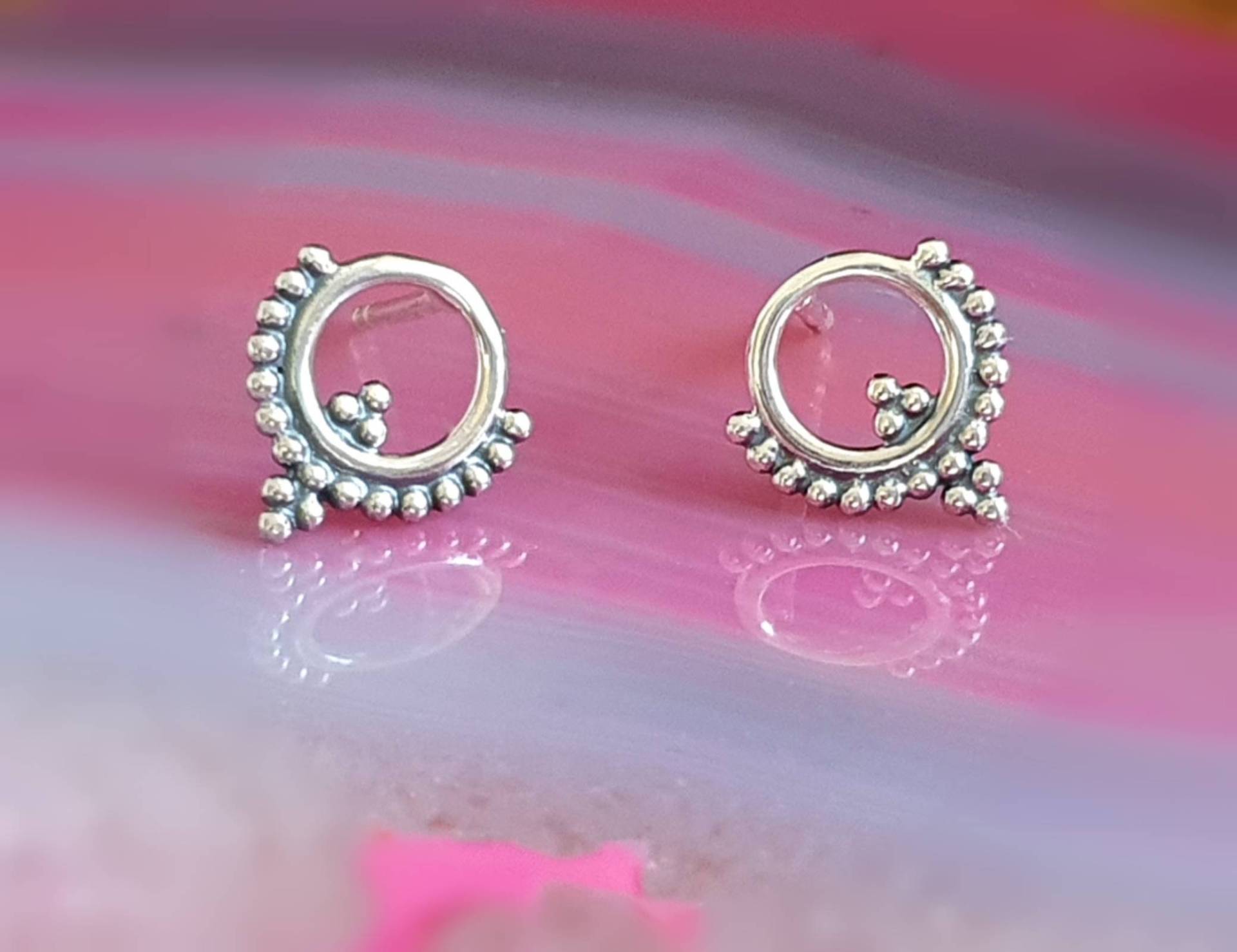 Ohrstecker Silber 925, Boho Ohrringe Sterling Ohrstecker Silber 925, Boho Ohrringe Sterling von NamasteSilber