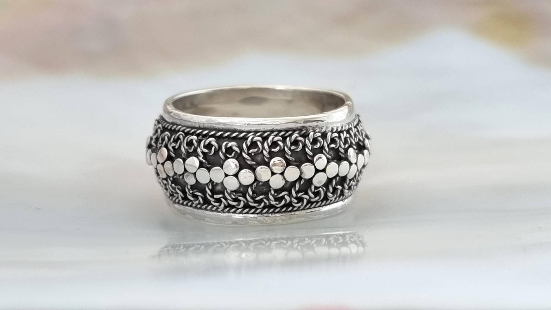 Ring Silber, Sterling Silber 925, Bali Ring, Geschenkidee Ring Silber, Sterling Silber 925, Bali Ring, Geschenkidee von NamasteSilber