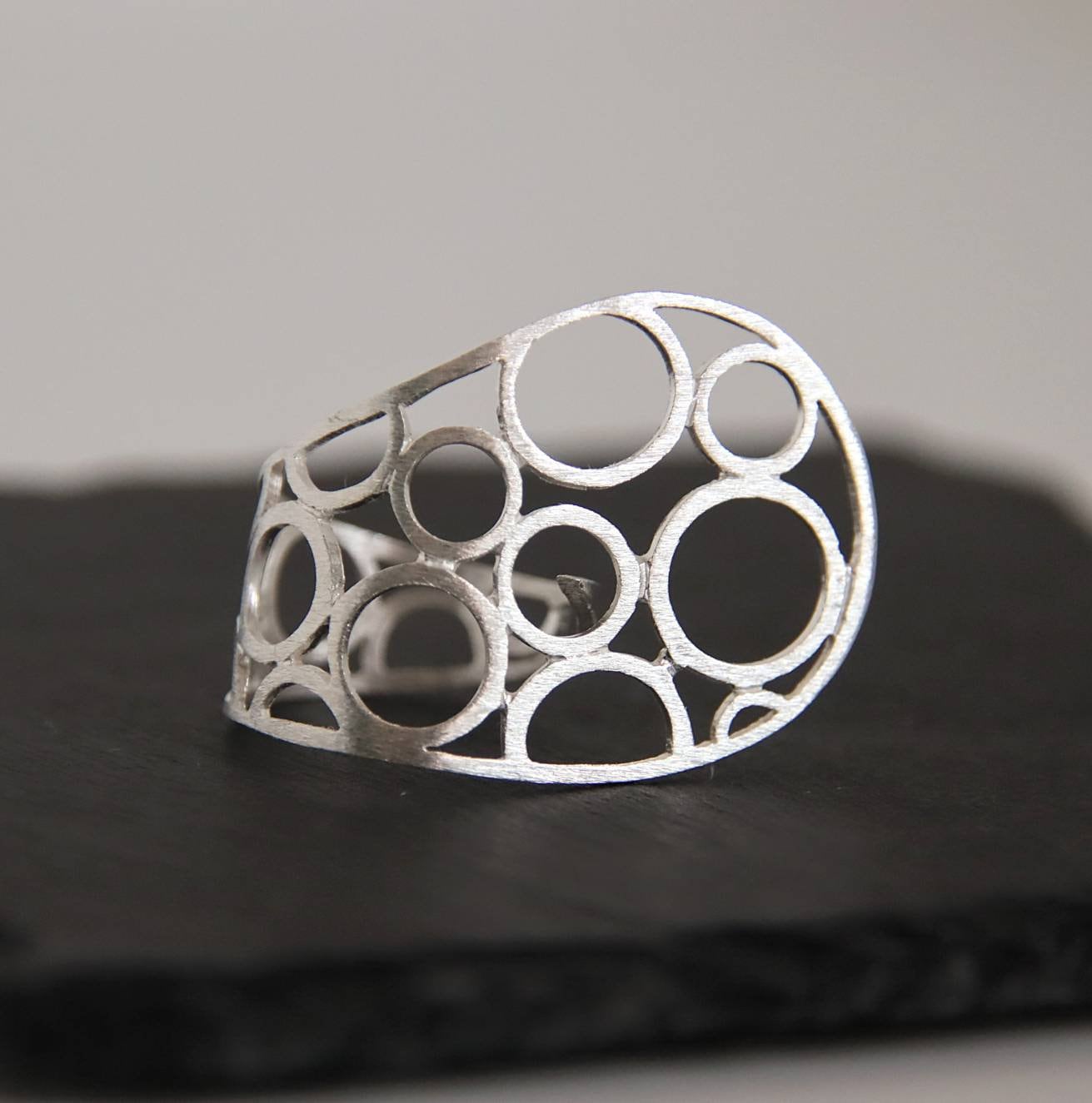 Ring Silber 925, Statement Sterling Ring Silber 925, Statement Sterling von NamasteSilber