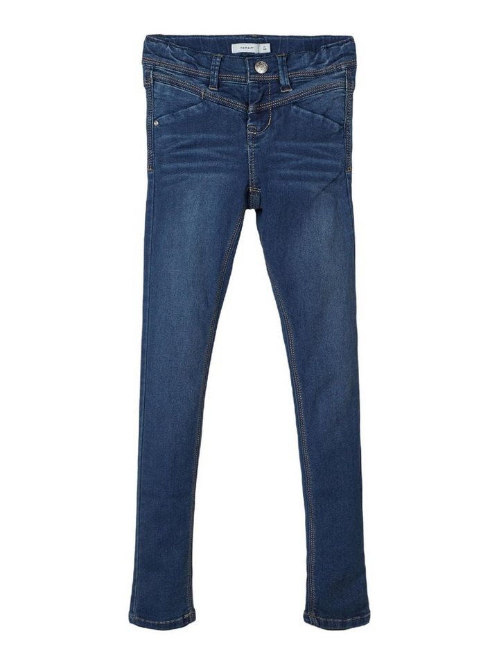 Name It 5-Pocket-Jeans Mädchen Skinny Fit Stretch Jeans von Name It