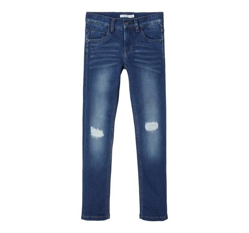 Name It 5-Pocket-Jeans Name It Jungen Stretch-Jeans mit Destroyed-Details Name It 5-Pocket-Jeans Name It Jungen Stretch-Jeans mit Destroyed-Details von Name It