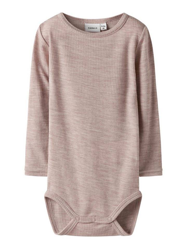 Name It Langarmbody NBNWAX WOOL RIB LS BODY von Name It