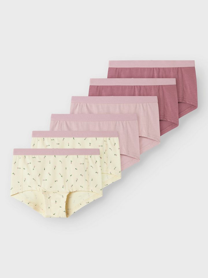 Name It Hipster NKFHIPSTER 6P BUTTERCREAM FLORAL NOOS (Packung, 6-St) von Name It