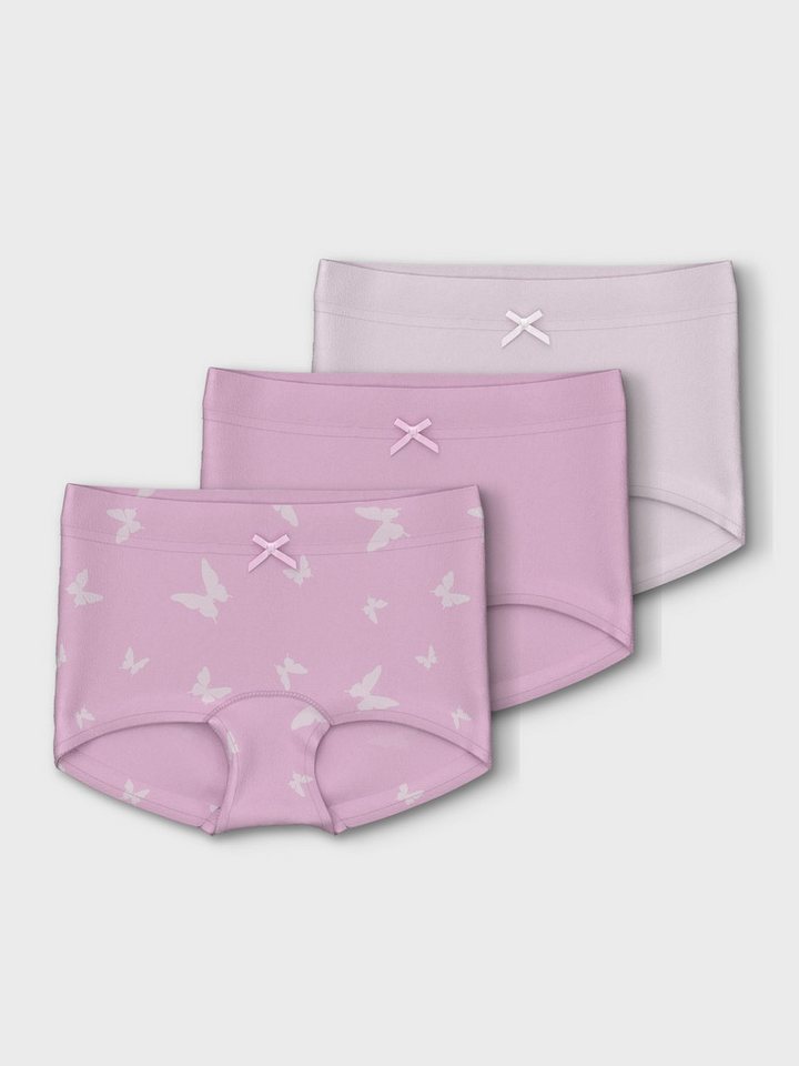 Name It Boxershorts NMFTIGHTS 3P PINK BUTTERFLY NOOS (Set, 3-St) von Name It