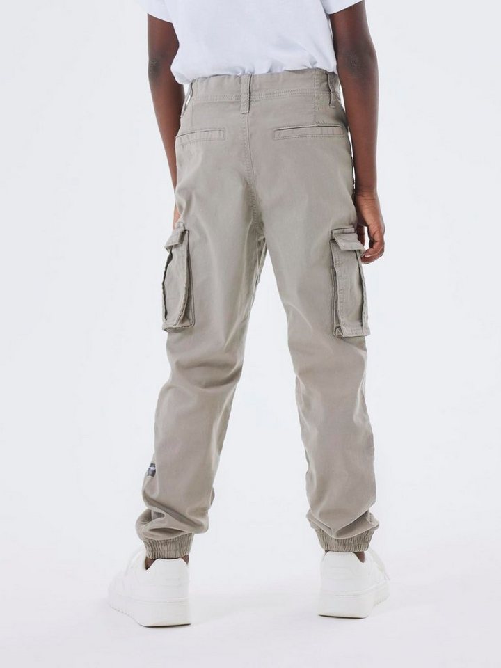 Name It Cargohose NKMRYAN – Hose mit Cargo- und Seitentaschen unifarben, casual, regular fit, Twill von Name It