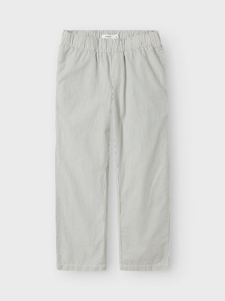 Name It Schlupfhose NKNJELA für Mädchen und Jungen mit weitem Bein und Gummizug gestreift, casual, relaxed fit, Baumwolle, ohne Kragen von Name It