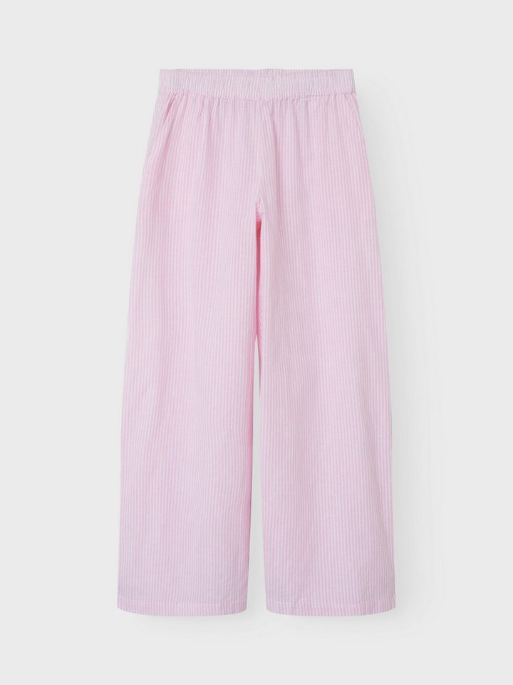 Name It Schlupfhose NKNJELA für Mädchen und Jungen mit weitem Bein und Gummizug gestreift, casual, relaxed fit, Baumwolle, ohne Kragen Name It Schlupfhose NKNJELA für Mädchen und Jungen mit weitem Bein und Gummizug gestreift, casual, relaxed fit, Baumwolle, ohne Kragen von Name It