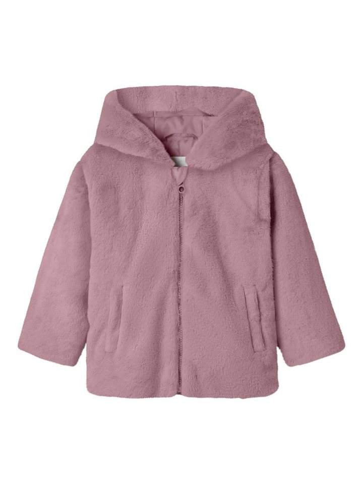 Name It Fleecejacke NMFMILA JACKET W HOOD PB von Name It