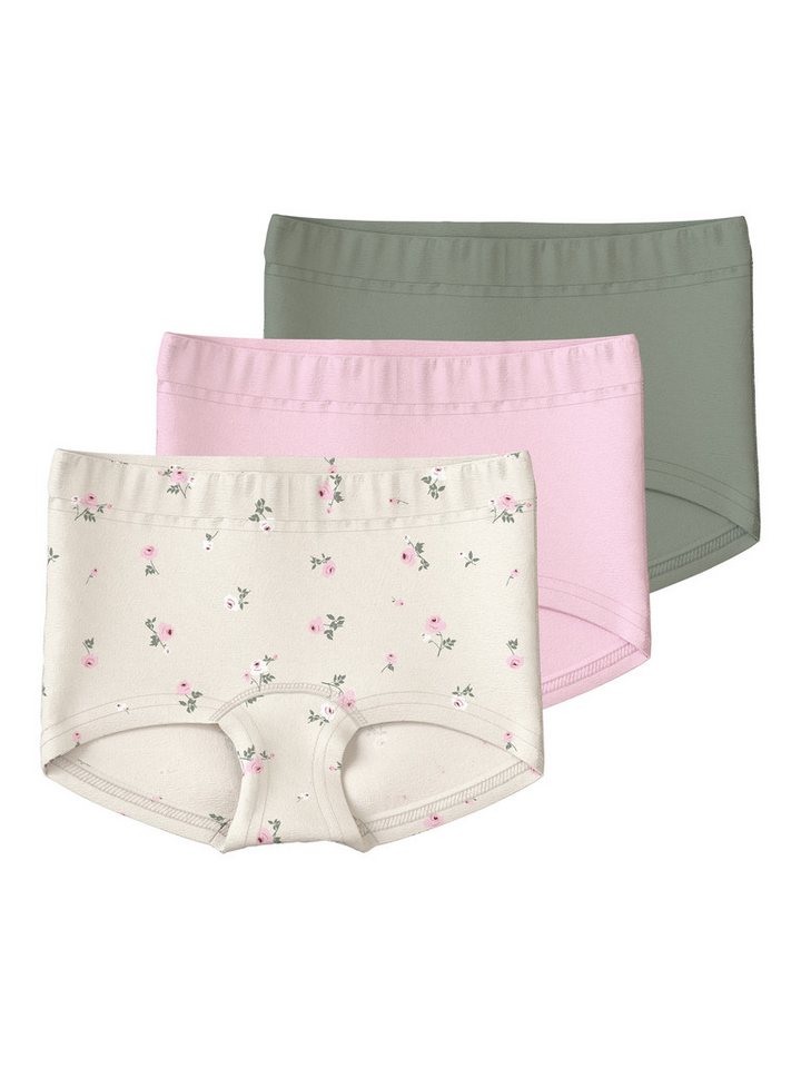 Name It Hipster NMFTIGHTS 3P JET STREAM FLOWER NOOS (Packung, 3-St) von Name It