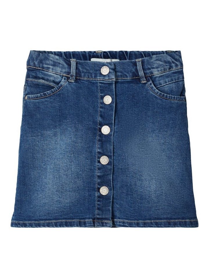 Name It Jeansrock Name It Mädchen Jeans-Rock mit regulierbarem Bund von Name It